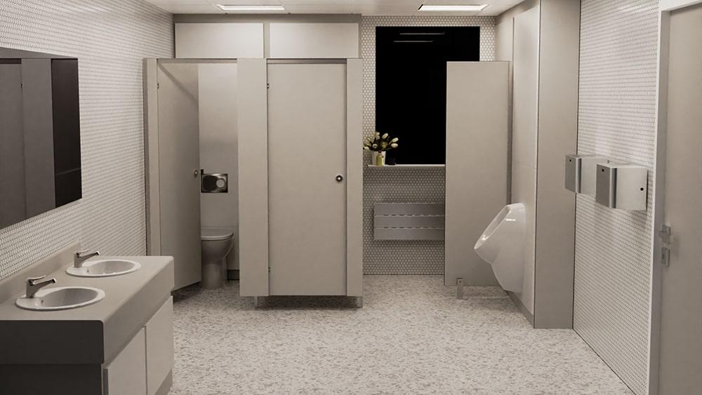 economy toilet cubicles